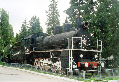 Памятник бронепоезду "Железняков"